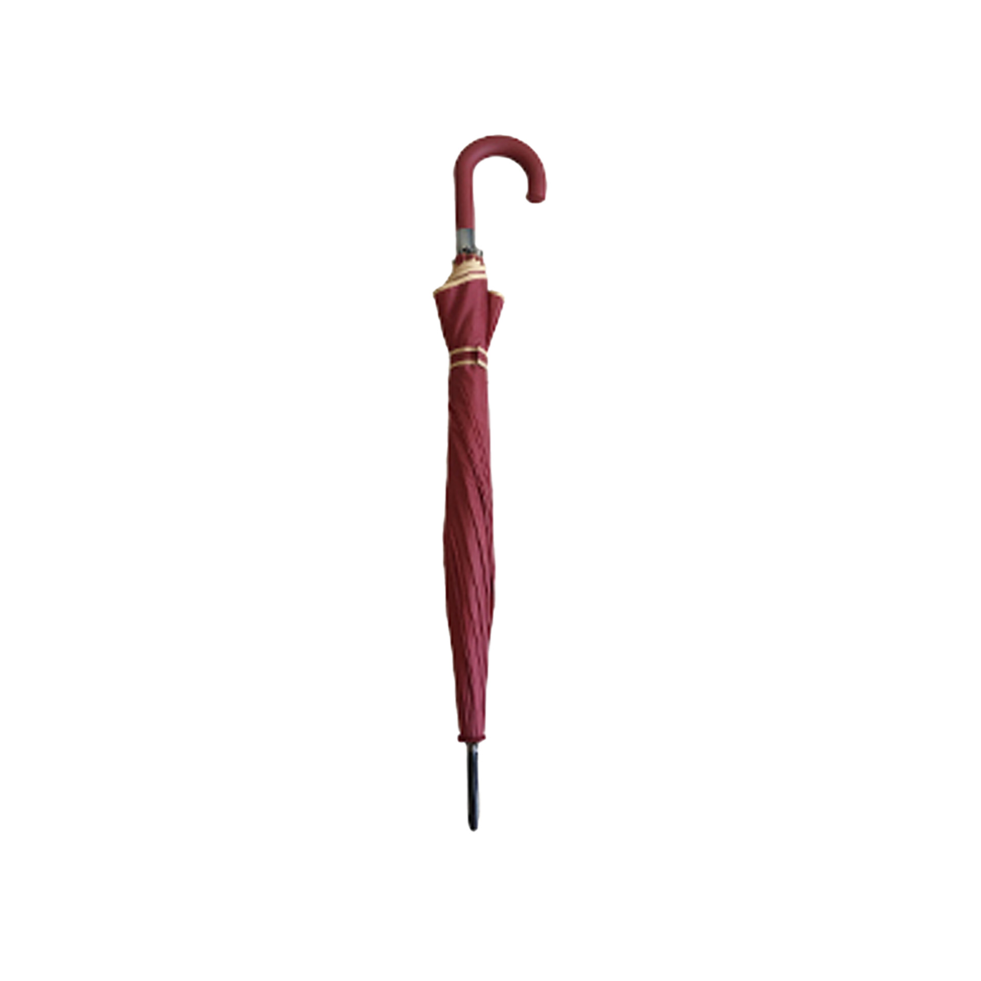 Guarda-Chuva Nasser 12 Varetas Bordô / Bege 118cm