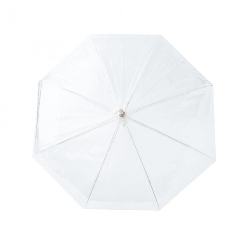 Guarda-Chuva 8 Varas Branco 134cm Guarda-Chuva 8 Varas Branco 134cm