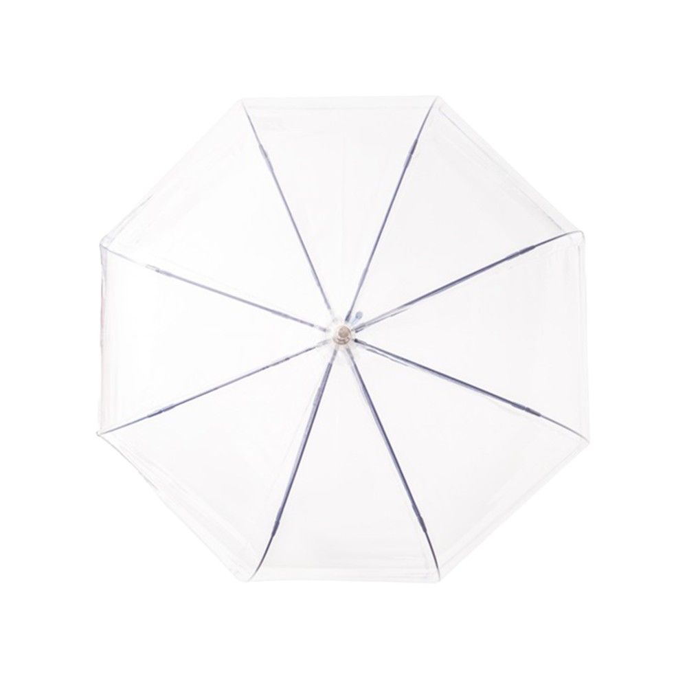 Guarda Chuva 8 Varetas 134cm Transparente Ilussion
