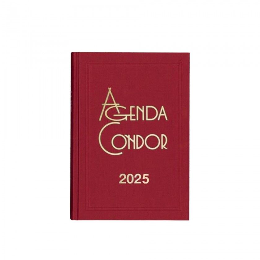 Agenda Diria Escritrio 2025 Condor Vermelho 14X21cm