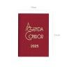 Agenda Diria Escritrio 2025 Condor Vermelho 14X21cm