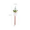 Caneta Natal Gnomo Neve 5.5X3.5X24cm Caneta Natal Gnomo Neve 5.5X3.5X24cm