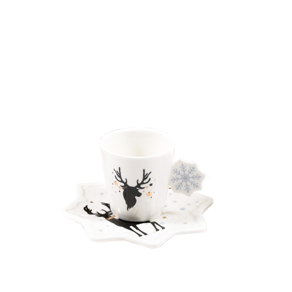 Ch�vena Caf� Estrela com Pires Sortido Pack 2