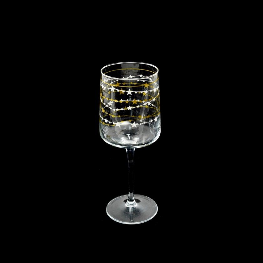 Copo Cristal com Pé Redondo 320ml 7X20cm Pack 3 Copo Cristal com Pé Redondo 320ml 7X20cm Pack 3