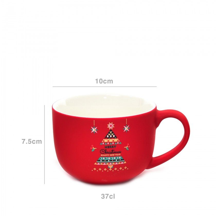 Caneca Merry Christmas Sortido 370ml 10X7.5cm Caneca Merry Christmas Sortido 370ml 10X7.5cm