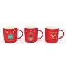 Caneca Merry Christmas Sortido 390ml 8.6X9.2cm