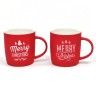 Caneca Merry Christmas Sortido 390ml 8.6X9.2cm