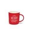 Caneca Merry Christmas Sortido 390ml 8.6X9.2cm