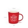 Caneca Merry Christmas Sortido 390ml 8.6X9.2cm