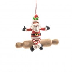 Pendente Rolo Massa Pai Natal 13X11cm