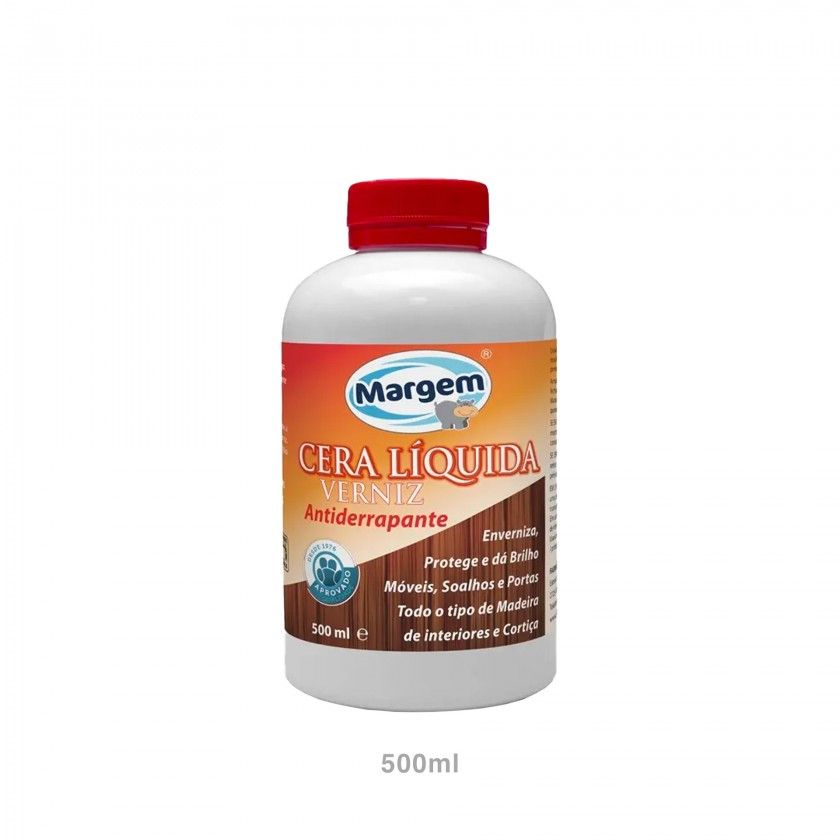 Cera Líquida Verniz Margem 500ml Cera Líquida Verniz Margem 500ml