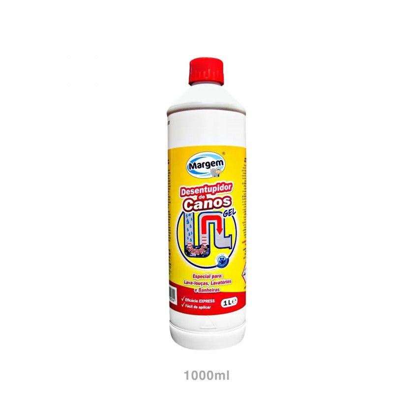 Desentupidor Cano Gel Margem 1000ml Desentupidor Cano Gel Margem 1000ml