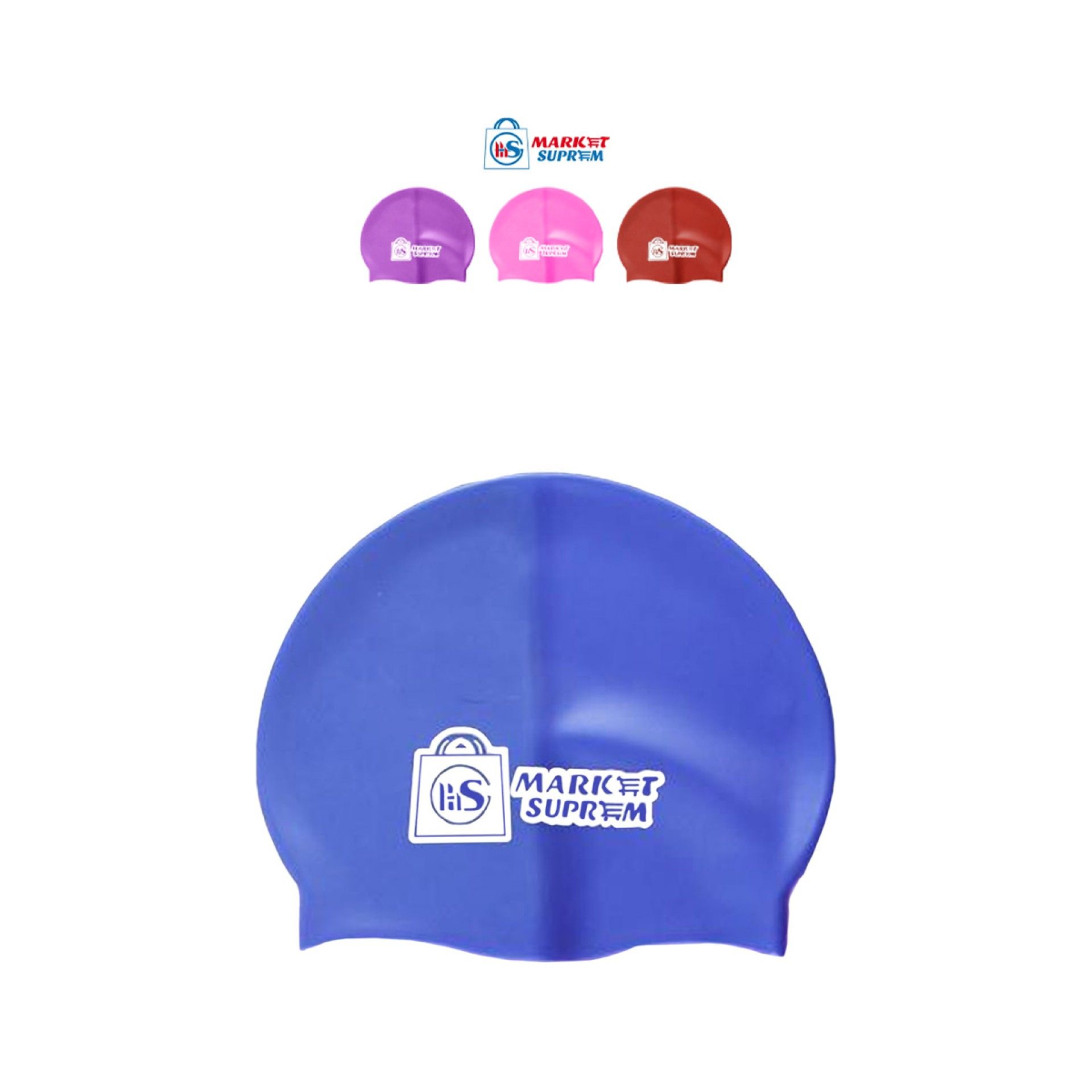 Gorro Natação Silicone Cores Sortidas
