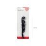 Saca Rolhas Empregado Metal Preto 12cm Saca Rolhas Empregado Metal Preto 12cm