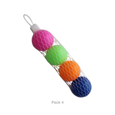 Bola Raquete Cores Sortidas 4cm Pack 4 - Image product