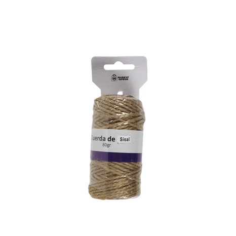 Corda Sisal Castanha 80gr - Image product