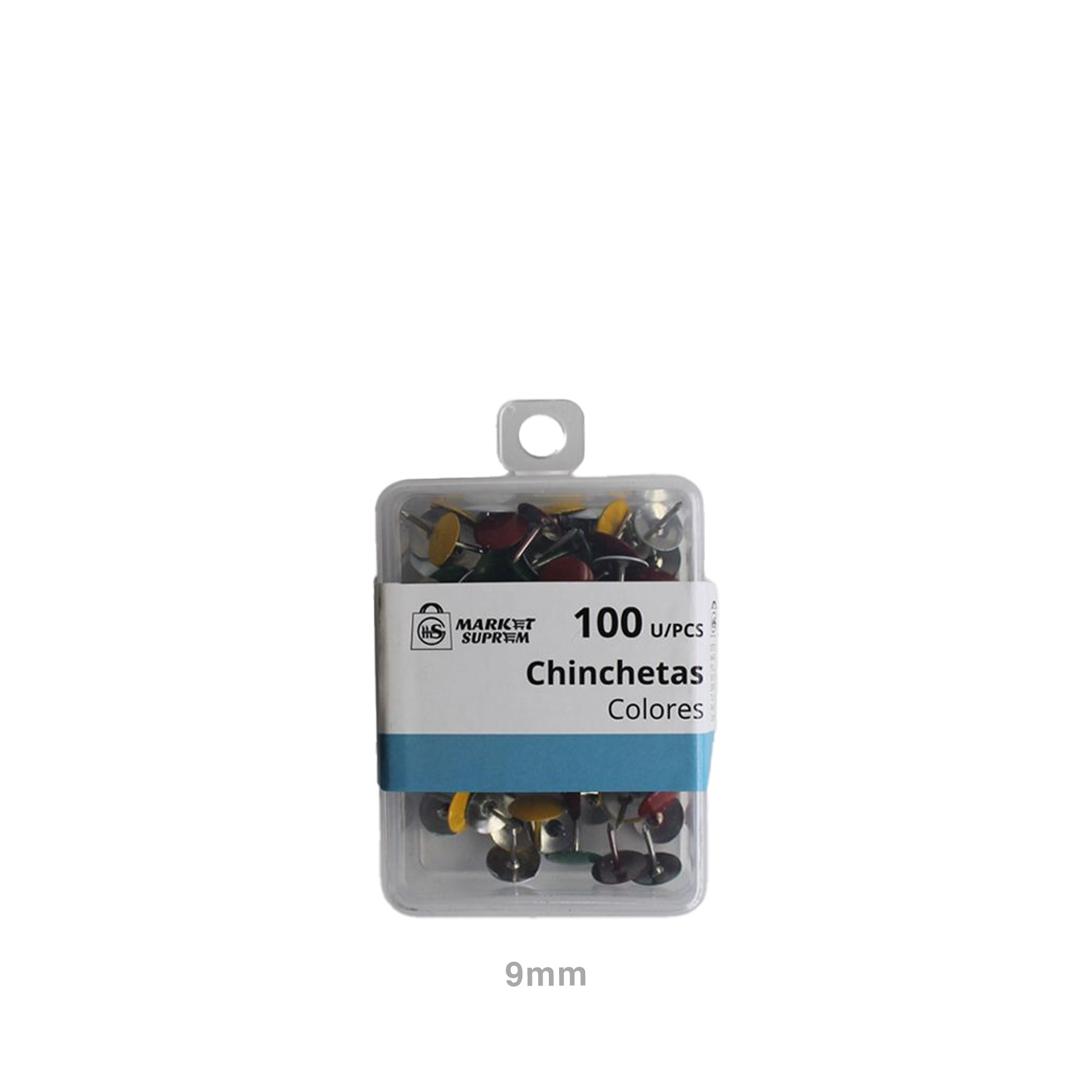 Pioneses Metal Cores 9mm 100 Unidades