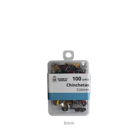 Pioneses Metal Cores 9mm 100 Unidades - Image product