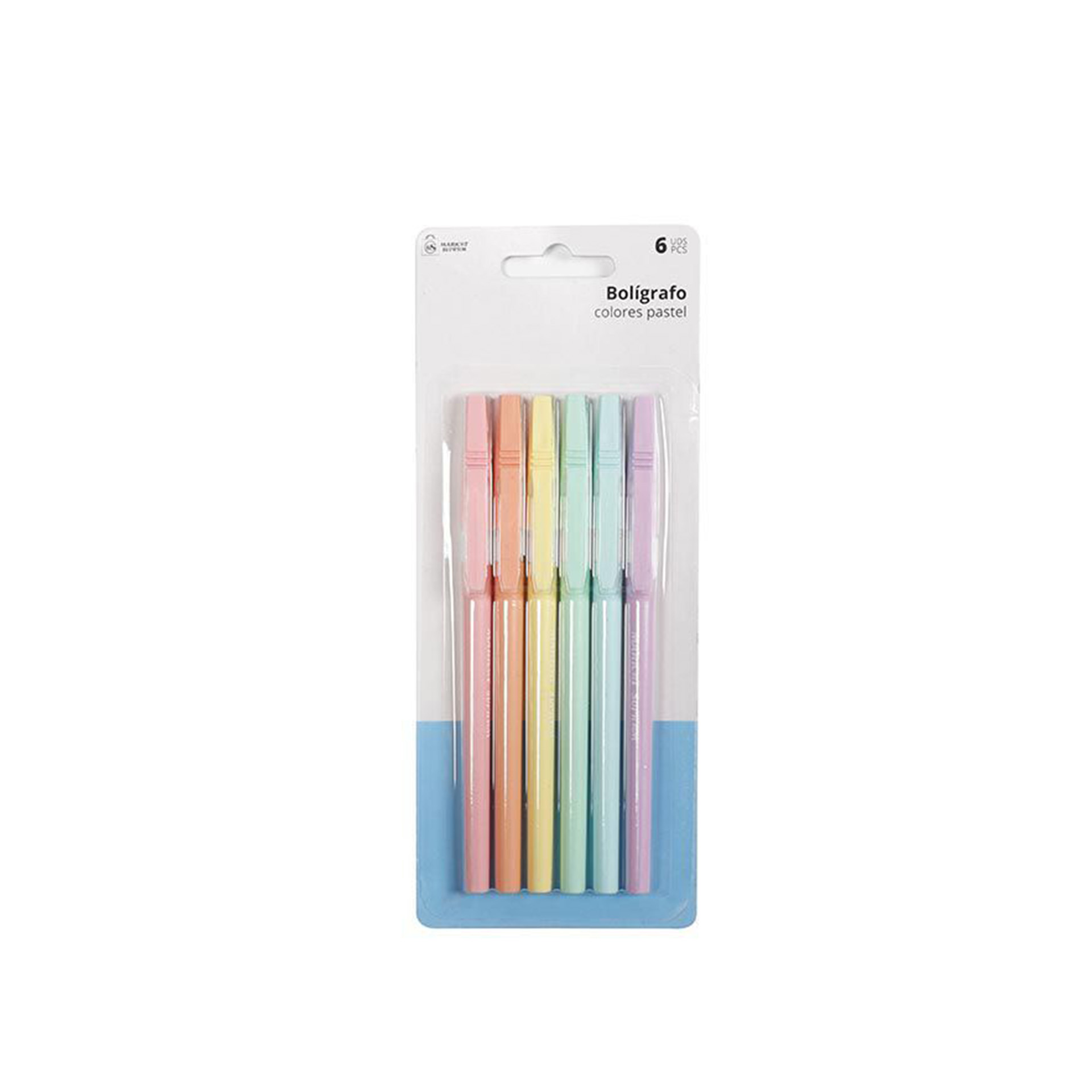 Caneta Pastel Multicor Pack 6