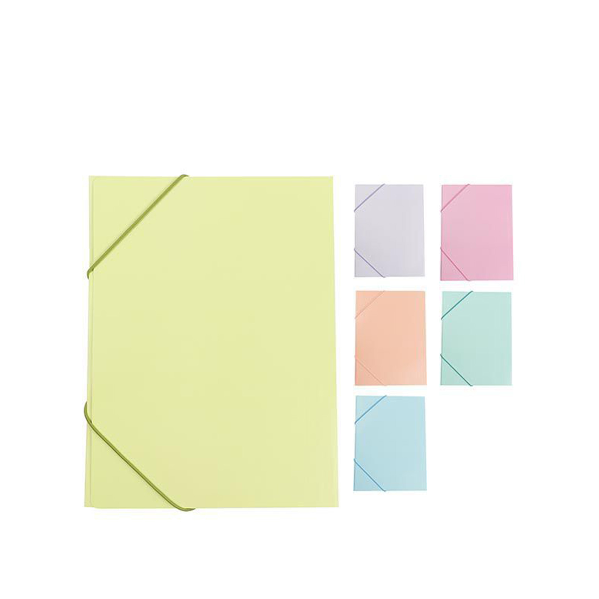 Capa Cartolina com Elásticos A4