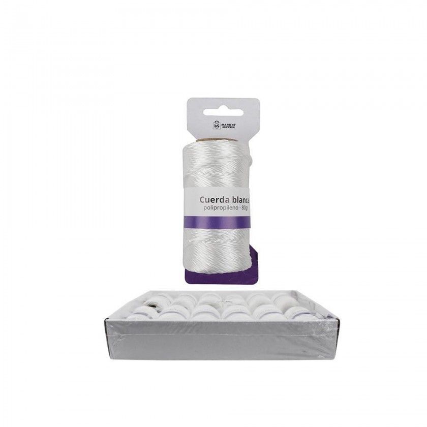 Corda Polipropileno Branco 80gr