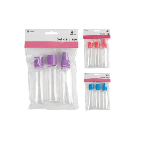 Frasco Viagem 60ml Pack 3 - Image product
