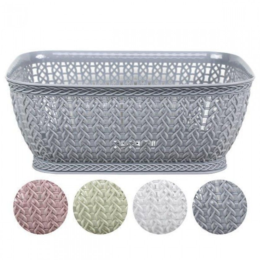 Cesto Plstico 3.5l 27X19X11cm
