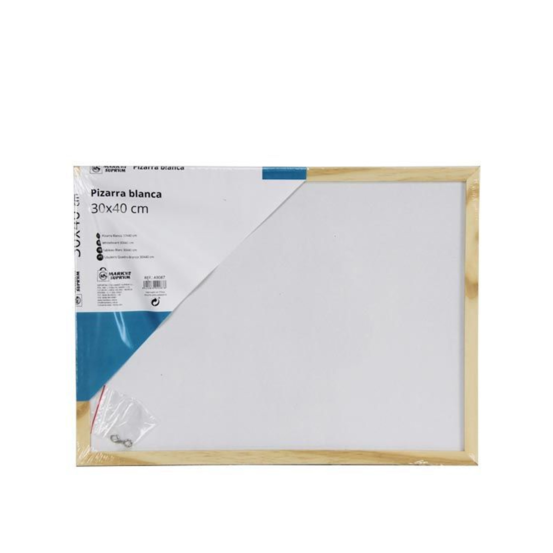 Quadro Aro Madeira Interior Branco