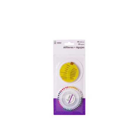Conjunto Costura com 40 Alfinetes + 20 Agulhas - Image product