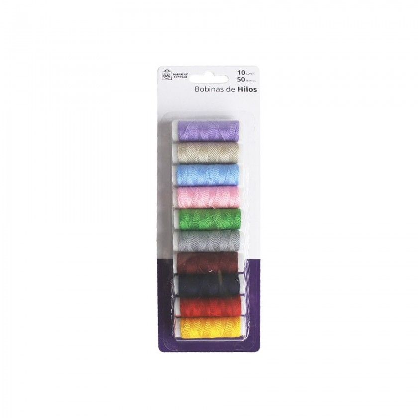 Bobine Linha Cores 50m Pack 10 Bobine Linha Cores 50m Pack 10