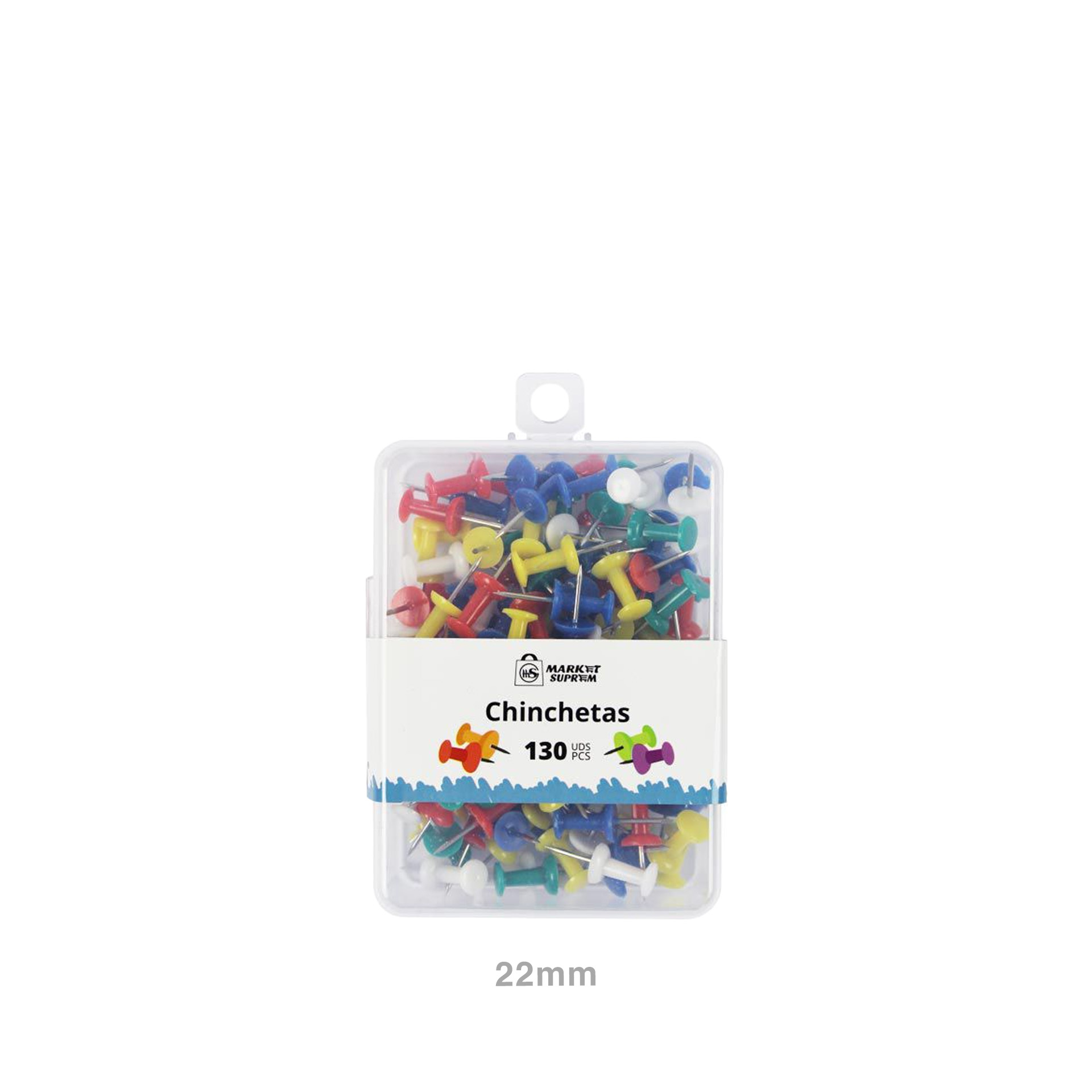 Pioneses Metal Cores 22mm 130 Unidades