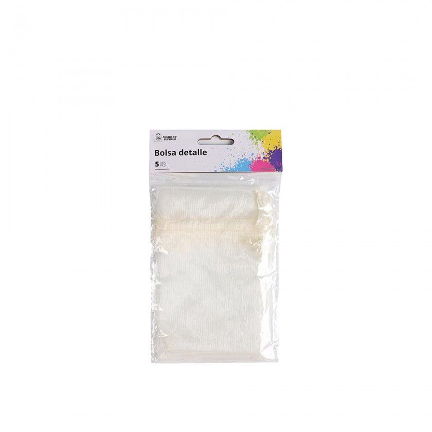 Saco Organza 10X15cm Pack 5 Saco Organza 10X15cm Pack 5