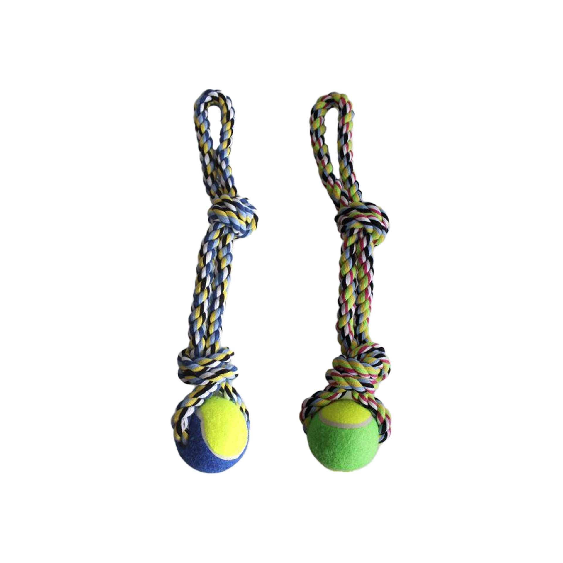 Brinquedo para Animais Bola com Corda 36cm
