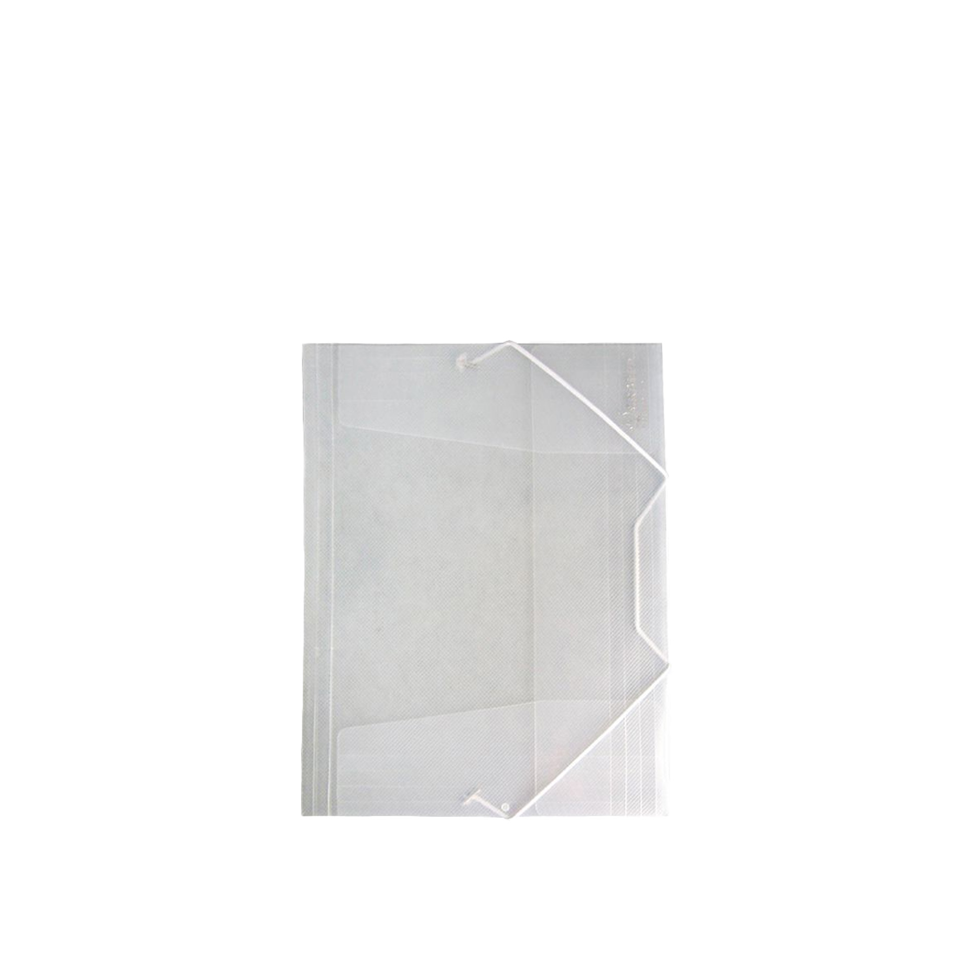 Capa Plástica com Elásticos Transparente 23X31cm