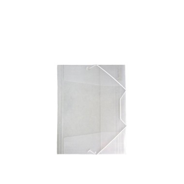 Capa Plástica com Elásticos Transparente 23X31cm