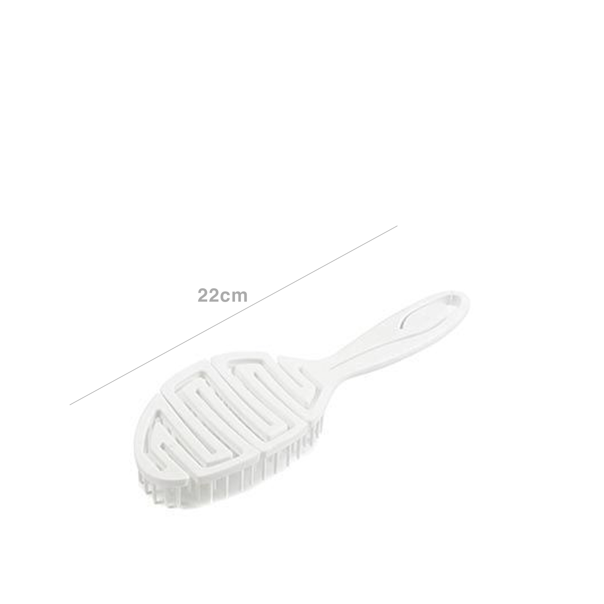 Escova Cabelo Plástica 22cm