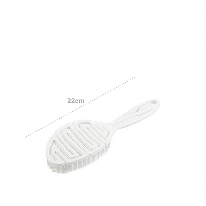 Escova Cabelo Plástica 22cm Escova Cabelo Plástica 22cm