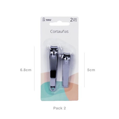 Corta Unhas 5cm / 6.8cm Pack 2 - Image product