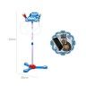 Microfone Karaoke Luz / Som 43X28cm Microfone Karaoke Luz / Som 43X28cm