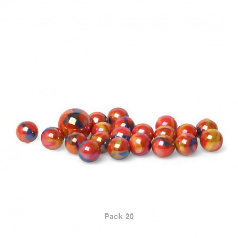 Conjunto 20 Berlindes 16mm + Bola Super Girl 25mm - Image product
