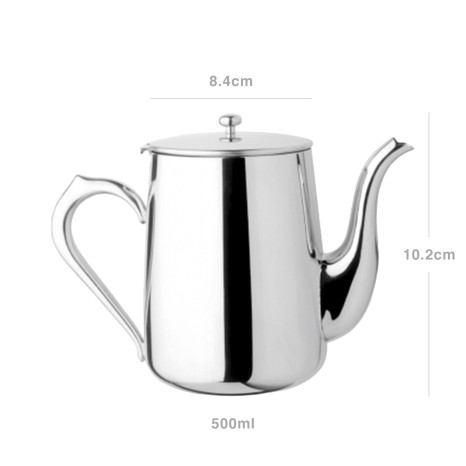 Cafeteira Inox Algarve N.2 500ml 8.4X10.2cm - Image product