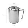 Cafeteira Inox Gourmet com Fundo Termico 1.5L 12X15cm