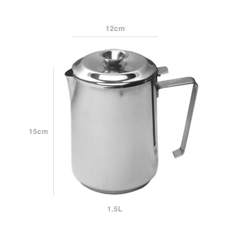 Cafeteira Inox Gourmet com Fundo Termico 1.5L 12X15cm - Image product