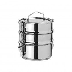Marmita Inox sem Fundo Trmico Cookware Tripla 14cm