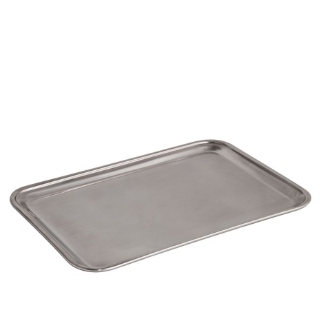 Bandeja Serviço Inox Retangular 37.5X27.5X1.3cm - Image product