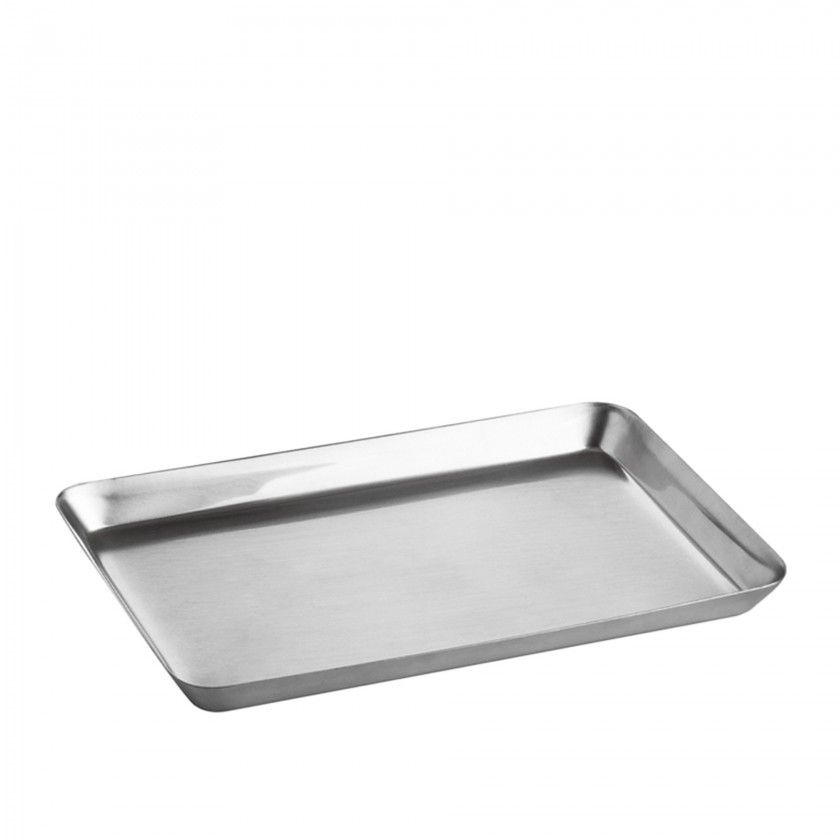 Bandeja Servio Inox Retangular