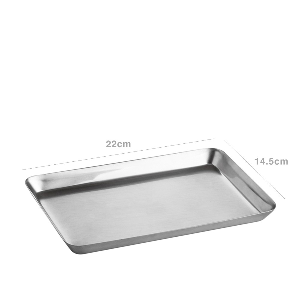 Bandeja Servi�o Inox Retangular
