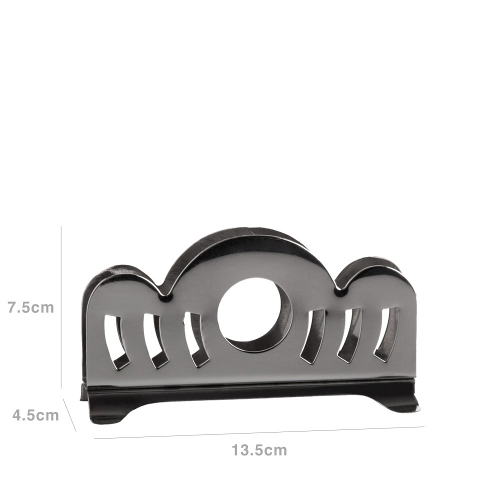 Suporte Guardanapos Inox 13.5X4.5X7.5cm