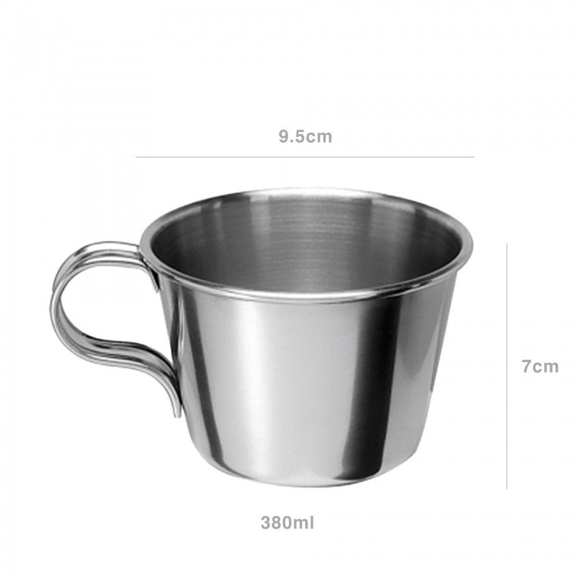 Copo Militar Redondo 380ml 9.5X7cm