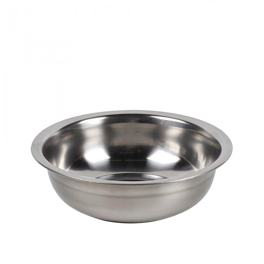 Tigela Inox Redonda Cinzenta 90gr 22cm Tigela Inox Redonda Cinzenta 90gr 22cm